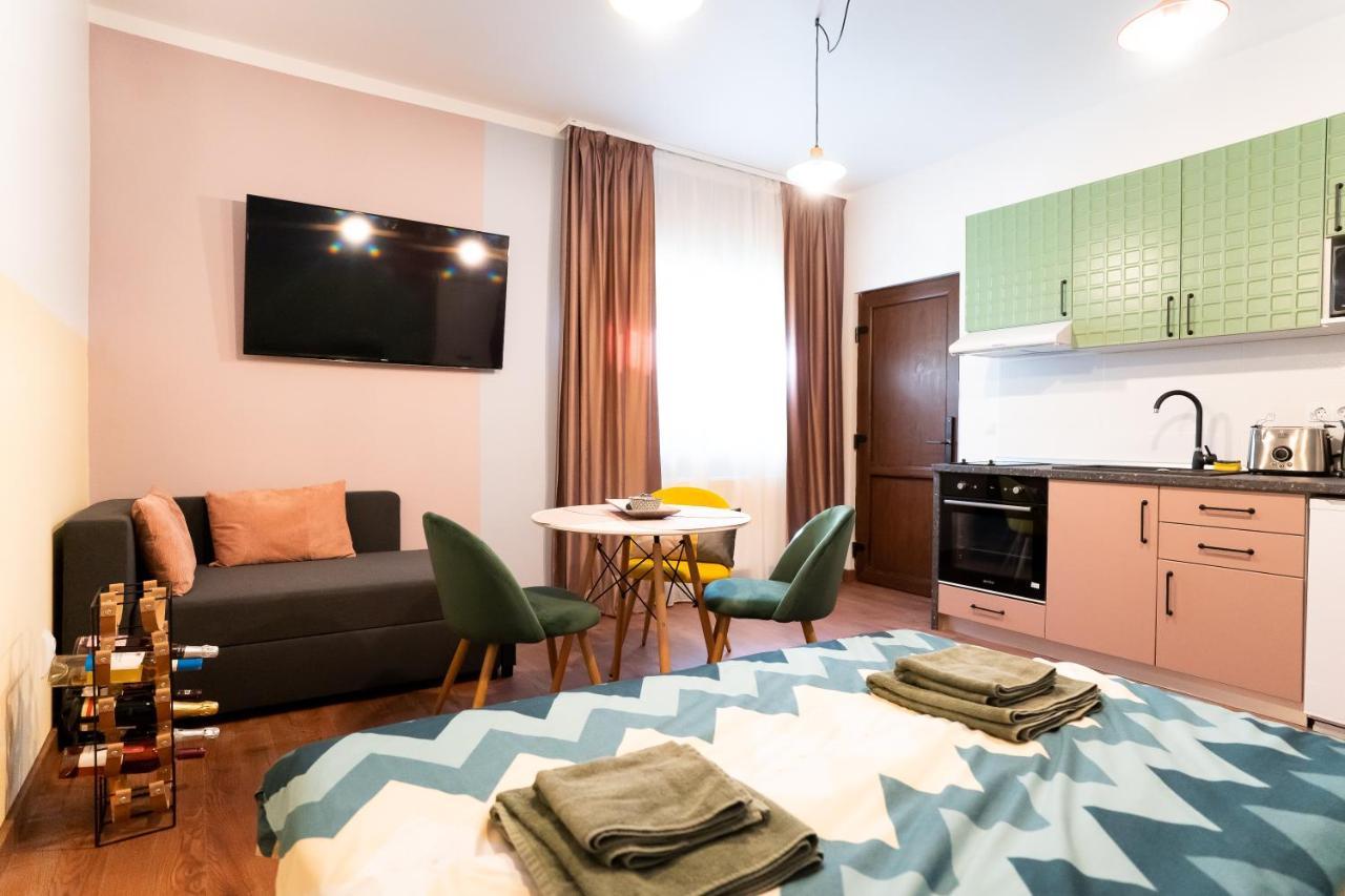 Galeria Grafit Apartments Sibiu Luaran gambar