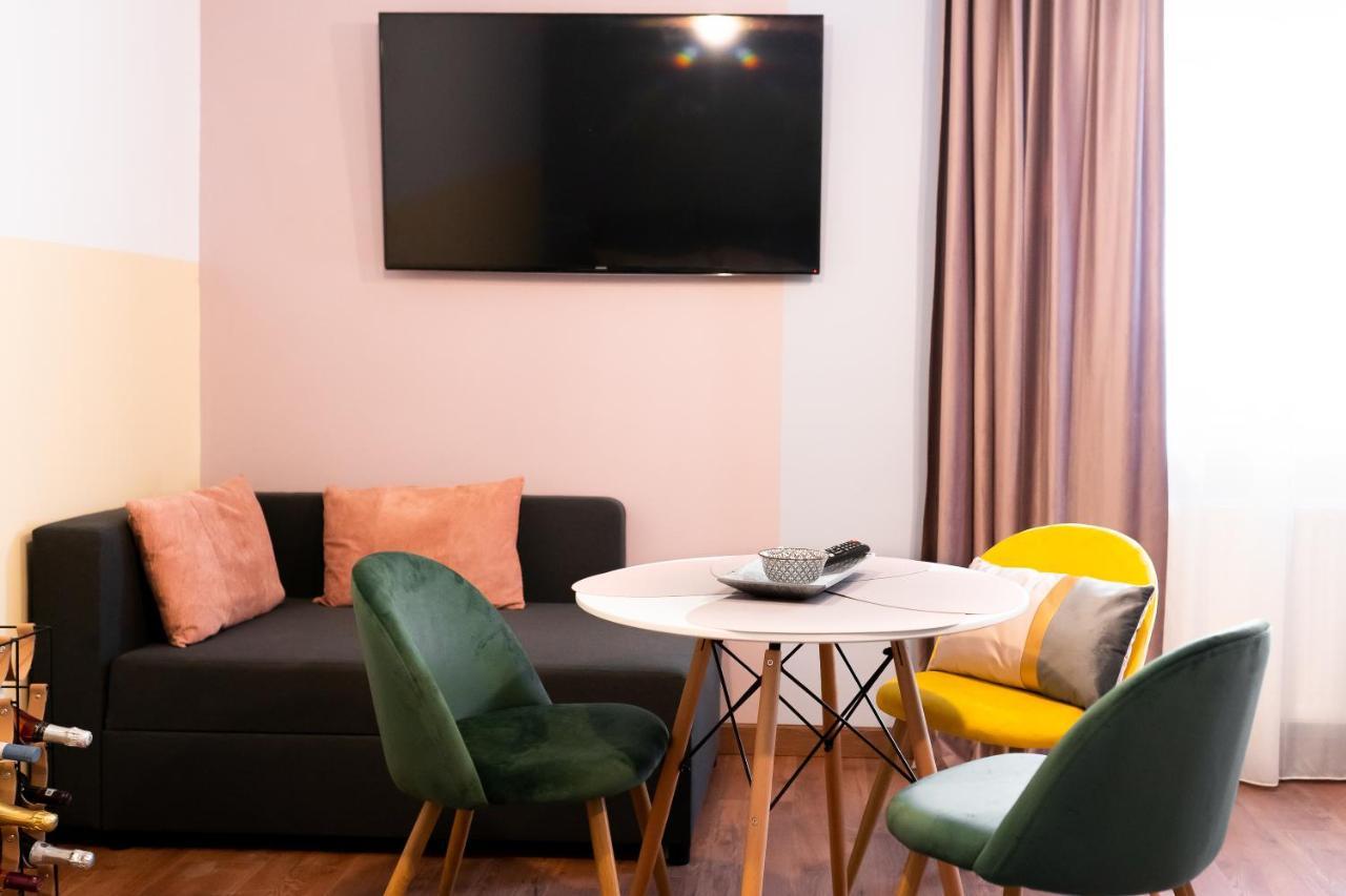 Galeria Grafit Apartments Sibiu Luaran gambar